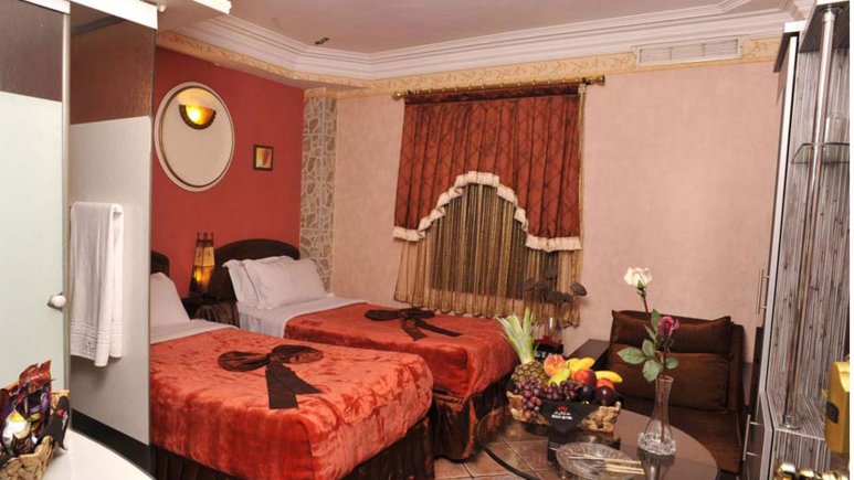 اتاق دو تخته توئین هتل الیان تهران